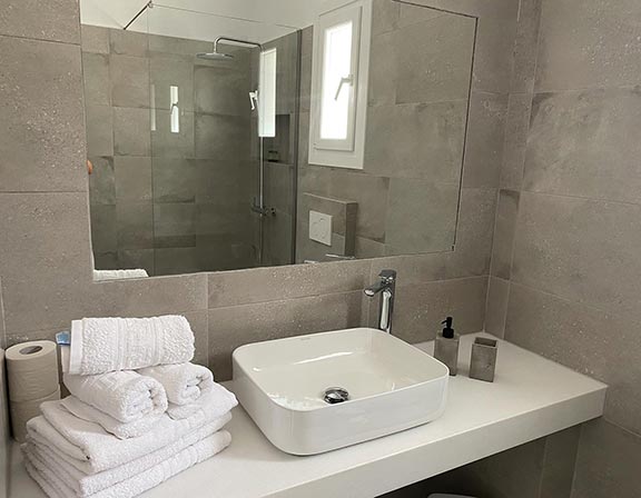 Bagno moderno dei superior studios