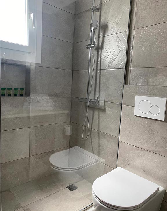Bagno moderno dei superior studios